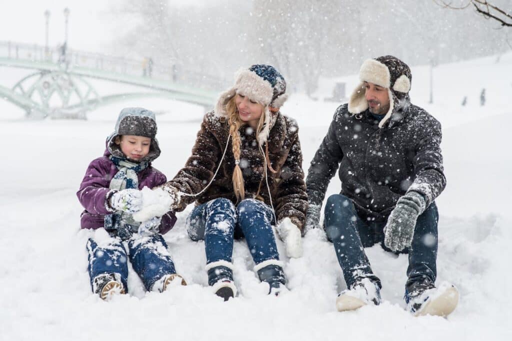 Family Fun in the Snow