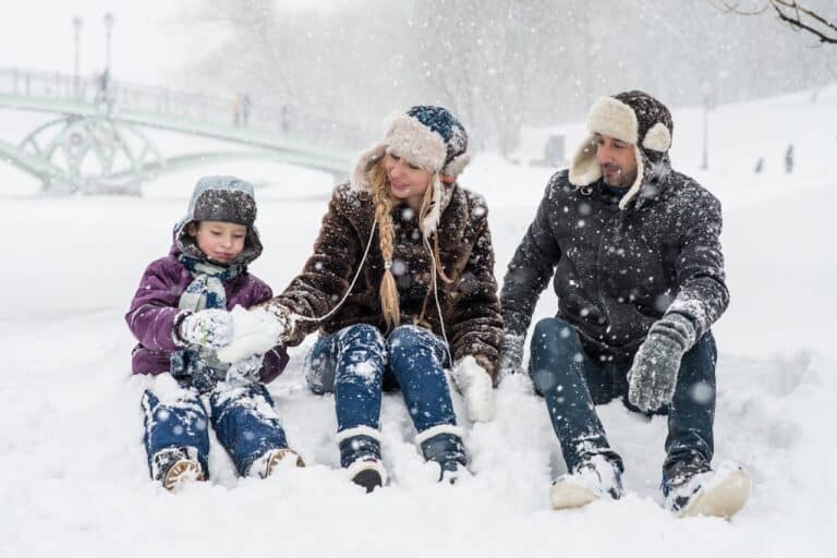 Family Fun in the Snow